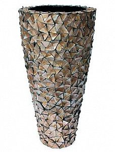 Кашпо Shell bowl mother of pearl brown 140 см.