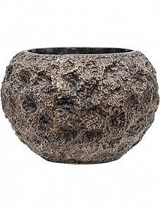 Кашпо Luxe lite universe moon globe bronze 27 см.