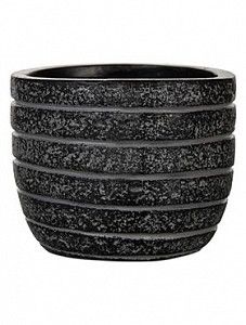 Кашпо Capi "Nature row egg planter ii black" (упаковка 4 шт.)