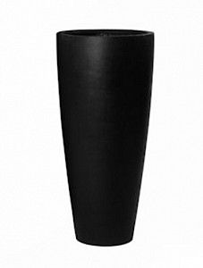 Кашпо Fiberstone dax black l