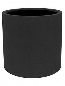 Кашпо Fiberstone max black l