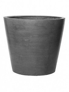 Кашпо Fiberstone jumbo cone grey l