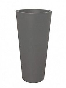 Кашпо Pure® straight round high anthracite 80 см.