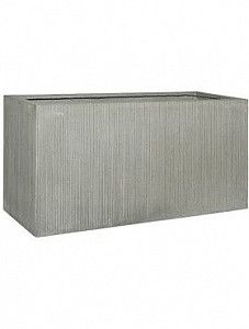 Кашпо Ridged vertically jort s light grey