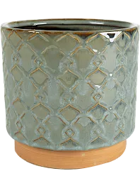 Кашпо Mees pot vintage green 7 см. (упаковка 36 шт.)