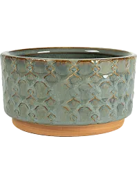 Кашпо Mees bowl vintage green 8 см. (упаковка 12 шт.)