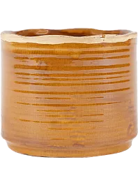 Кашпо Jordy pot caramel 18 см. (упаковка 2 шт.)