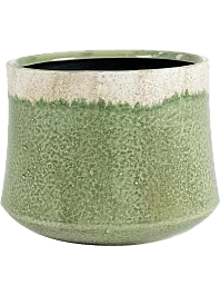 Кашпо Jorrit pot satin green 12 см. (упаковка 12 шт.)