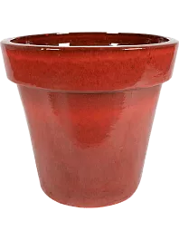 Кашпо Ashley pot deep red 53 см.