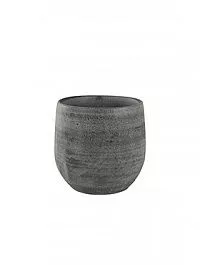 Кашпо Indoor pottery pot esra mystic grey D22 H20 (упаковка 2 шт.)