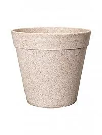Кашпо Fibrics bamboo straight sand 12 см. (упаковка 24 шт.)