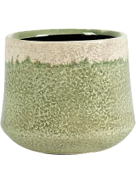 Кашпо Jorrit pot satin green 7 см. (упаковка 36 шт.)