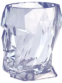 Кашпо Adan nano glossy clear cristal