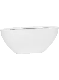 Кашпо Fiberstone dorant m glossy white