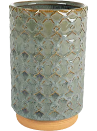 Кашпо Mees pot tall vintage green 20 см. (упаковка 6 шт.)