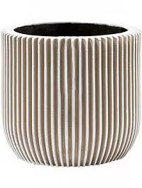 Кашпо Capi "Nature egg planter groove iii ivory" (упаковка 2 шт.)